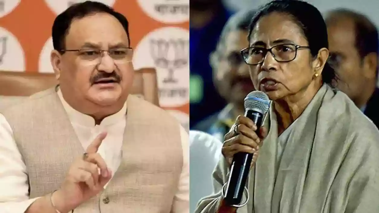 Sudden visit by Mamata’s IPS officer sparks questions at JP Nadda’s meeting