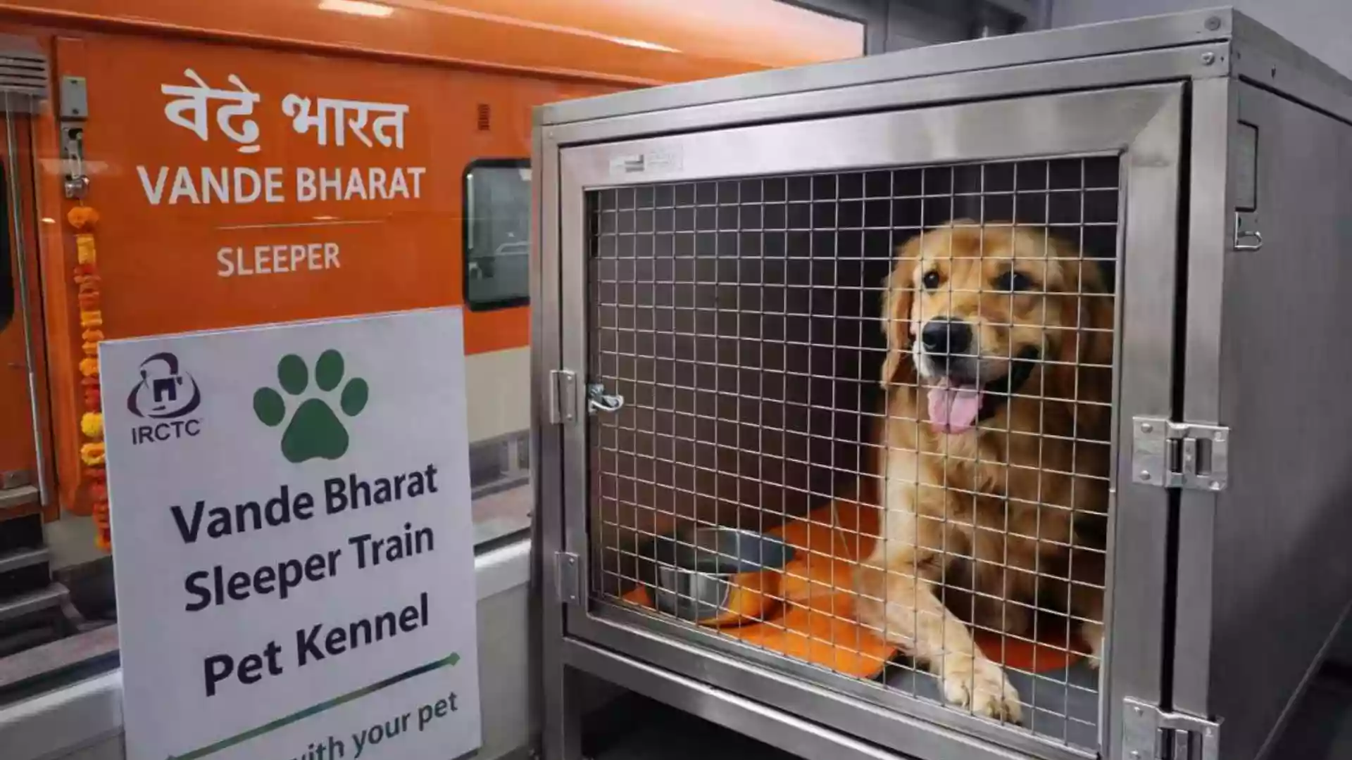 Indian Railways rolls out pet cages in luxury sleeper trains