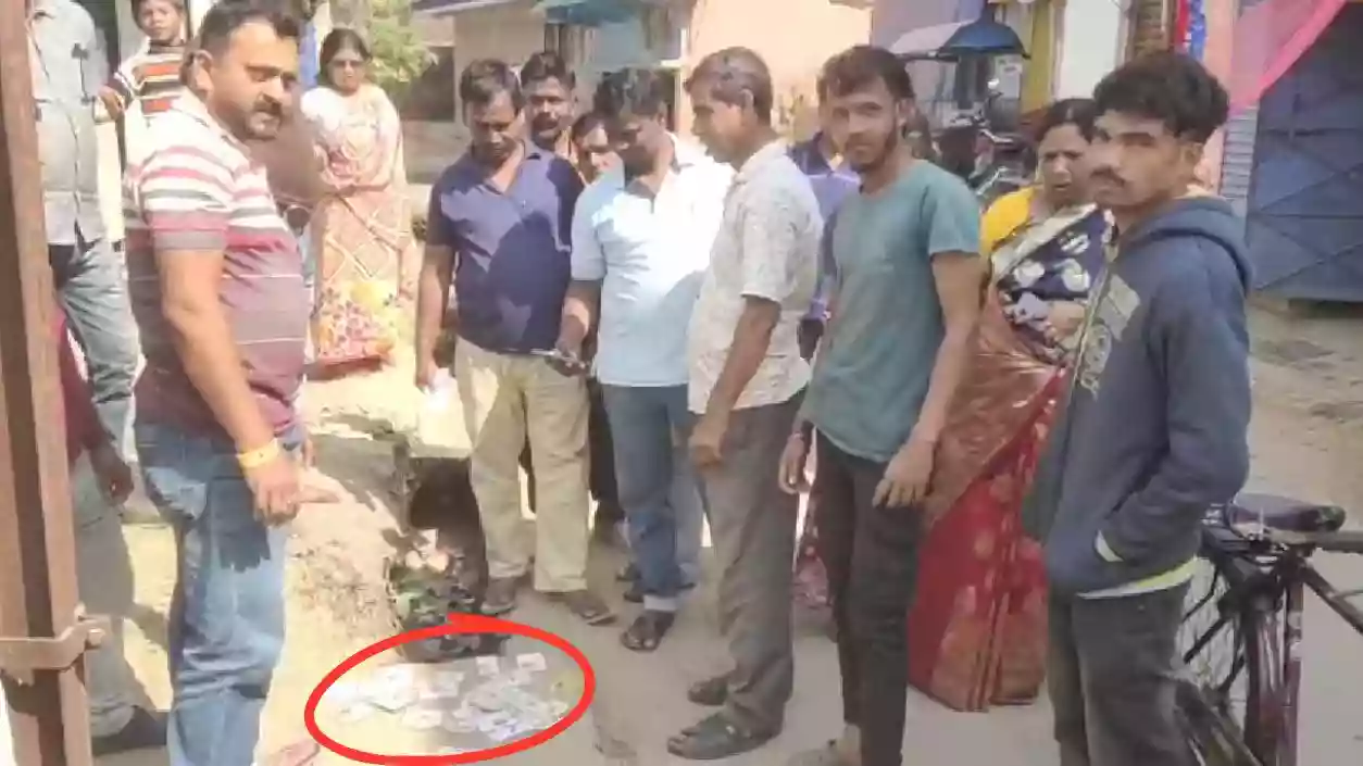 Bundle of voter identity cards recovered from roadside drain in Medinipur
