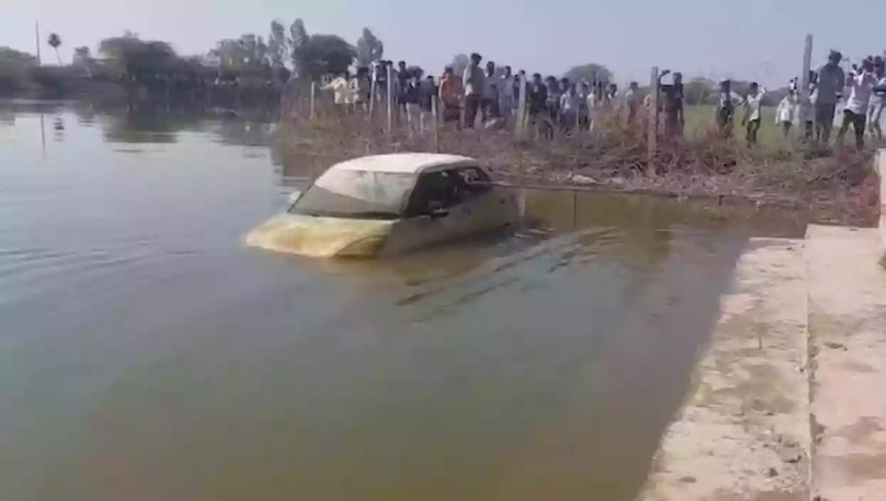 Two bodies found in car pulled from Rajasthan pond, missing youths suspected