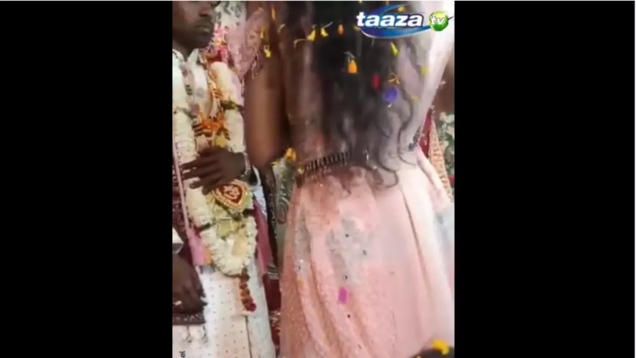 Bride shot during jaimala ceremony in Buxar, alleged lover on the run | Watch