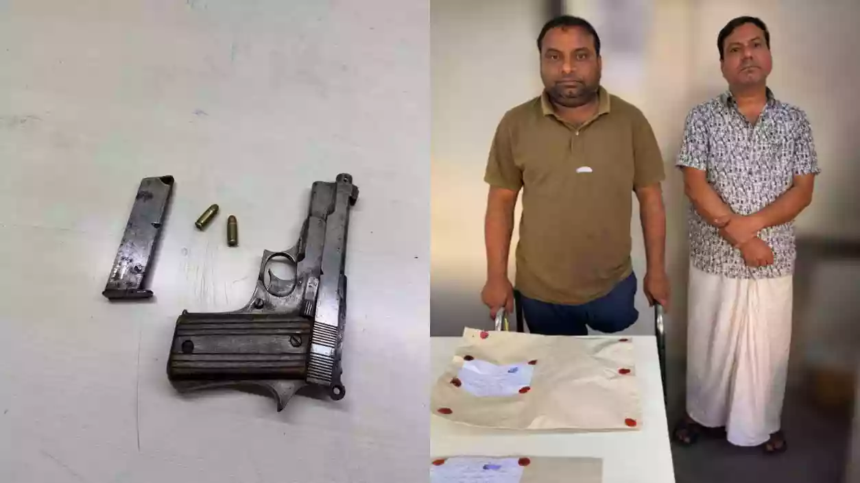 Father-son duo arrested in Tiljala firing case, arms seized near railway gate