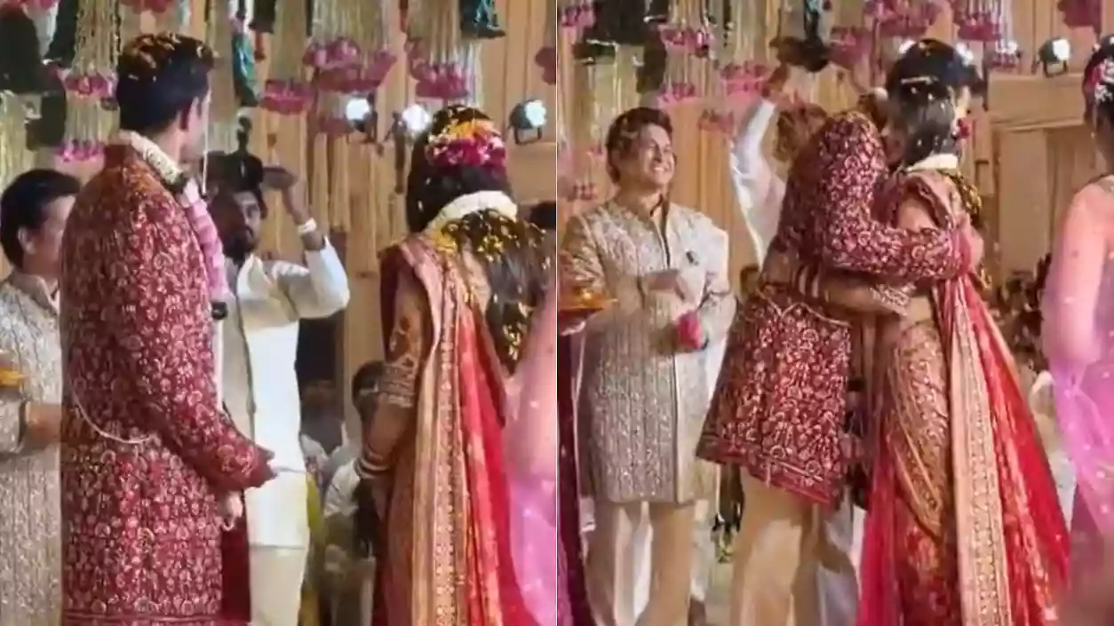 Arjun Tendulkar marries Saaniya Chandhok in star-studded Mumbai ceremony