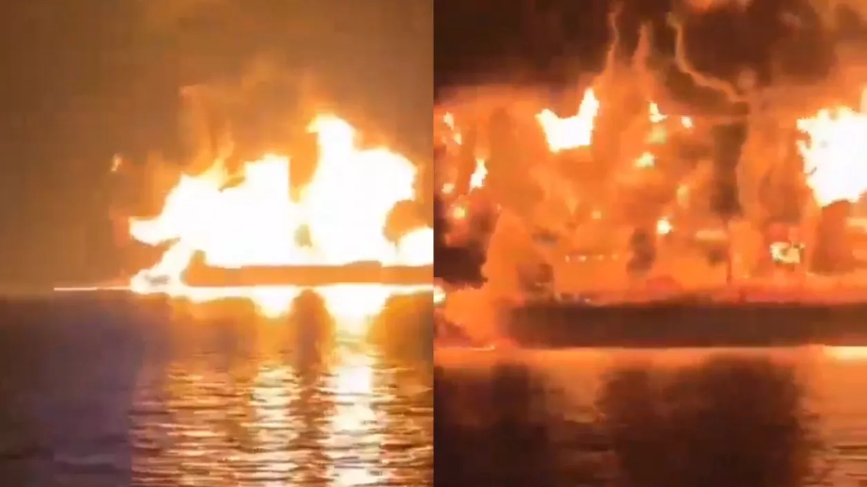 Indian sailor dies after Iranian drone attack on US-linked oil tanker in Persian Gulf