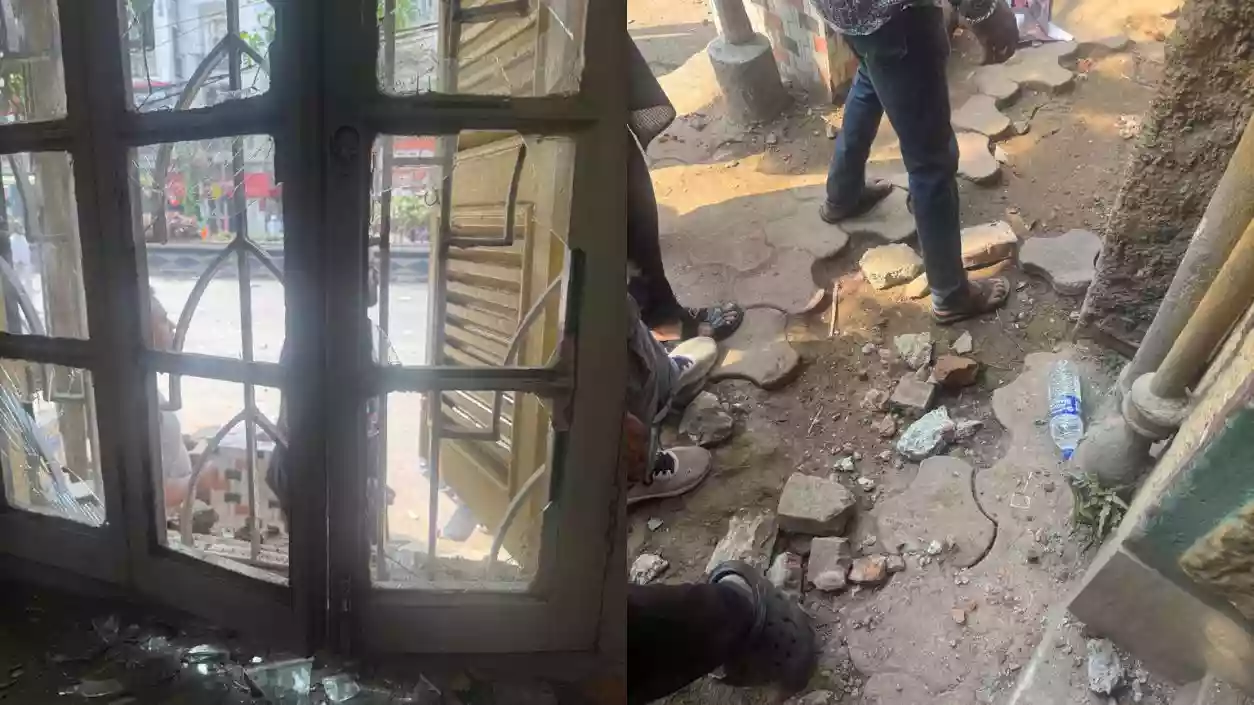 Stones pelted at Dr. Shashi Panja's house by BJP goons, alleges TMC