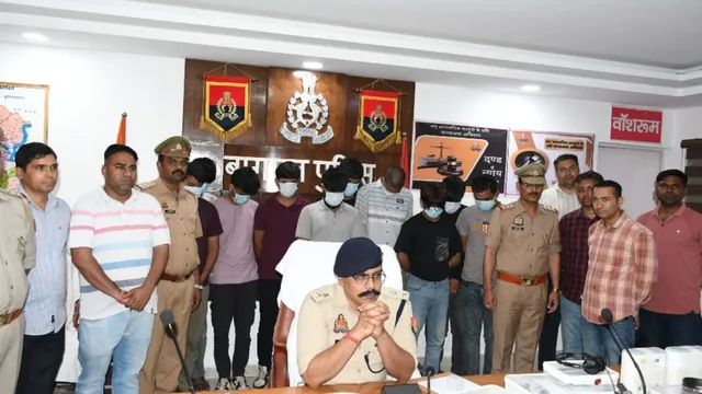 Kolkata-based cyber fraud gang busted in Baghpat; 10 arrested for ₹4.44 crore scam