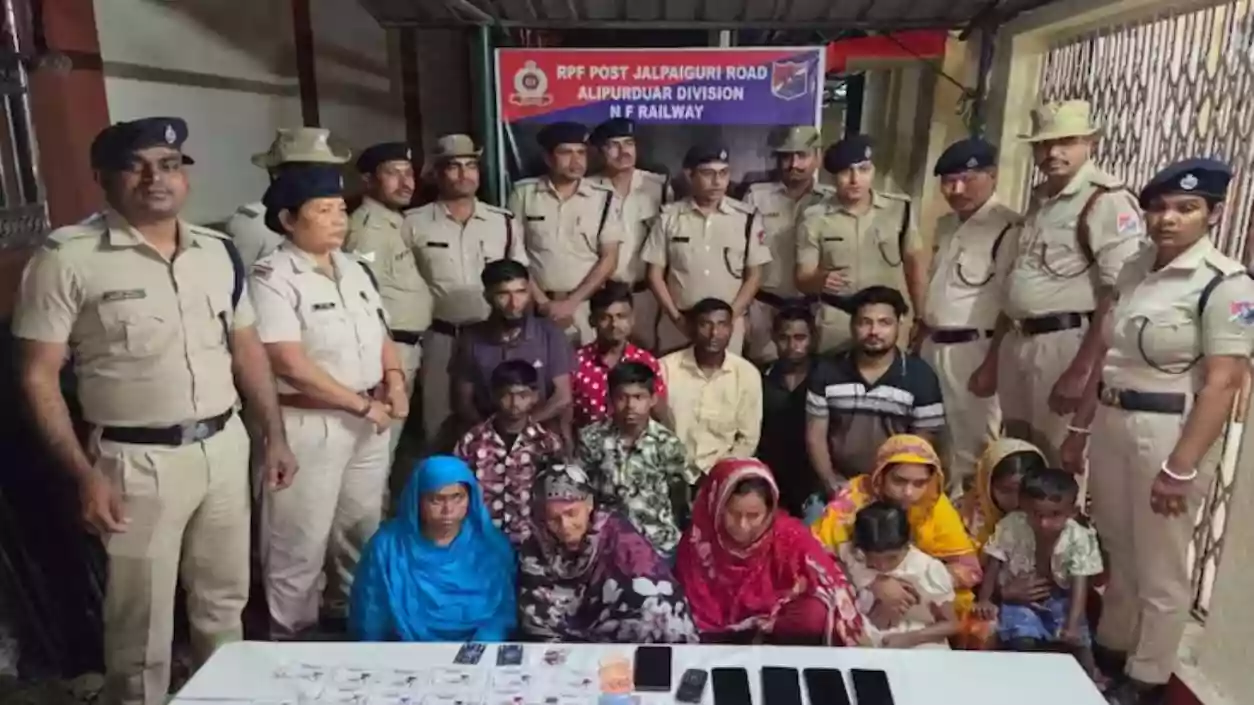 RPF nabs 14 Bangladeshi nationals from train with fake Aadhaar and PAN
