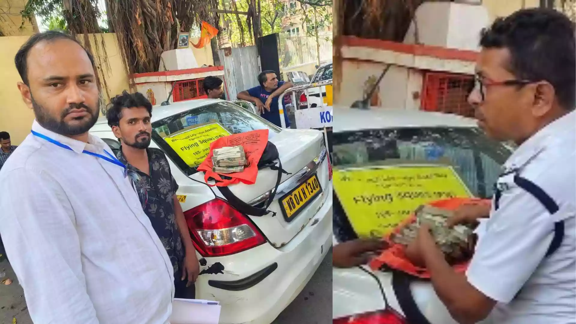 Police seize over ₹4 lakh cash from cab near MG Road crossing, 1 detained