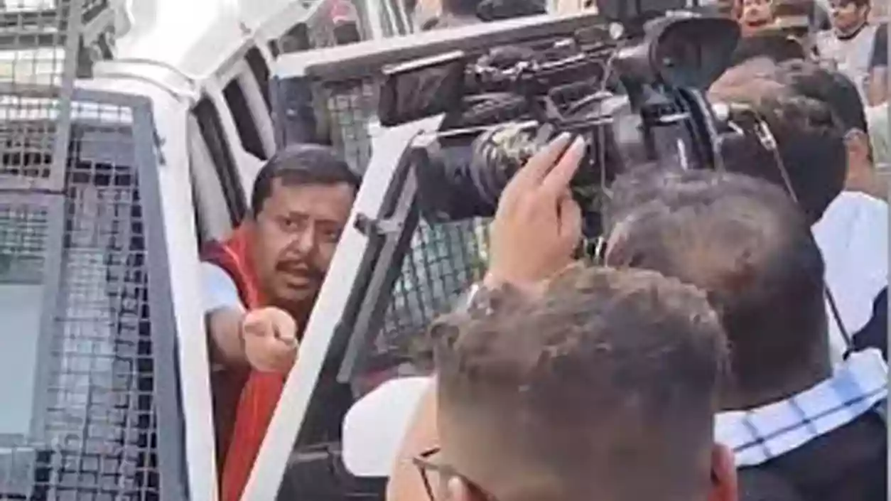 TMC alleges BJP’s Nitin Nabin used CRPF vehicle for campaigning, questions Election Commission