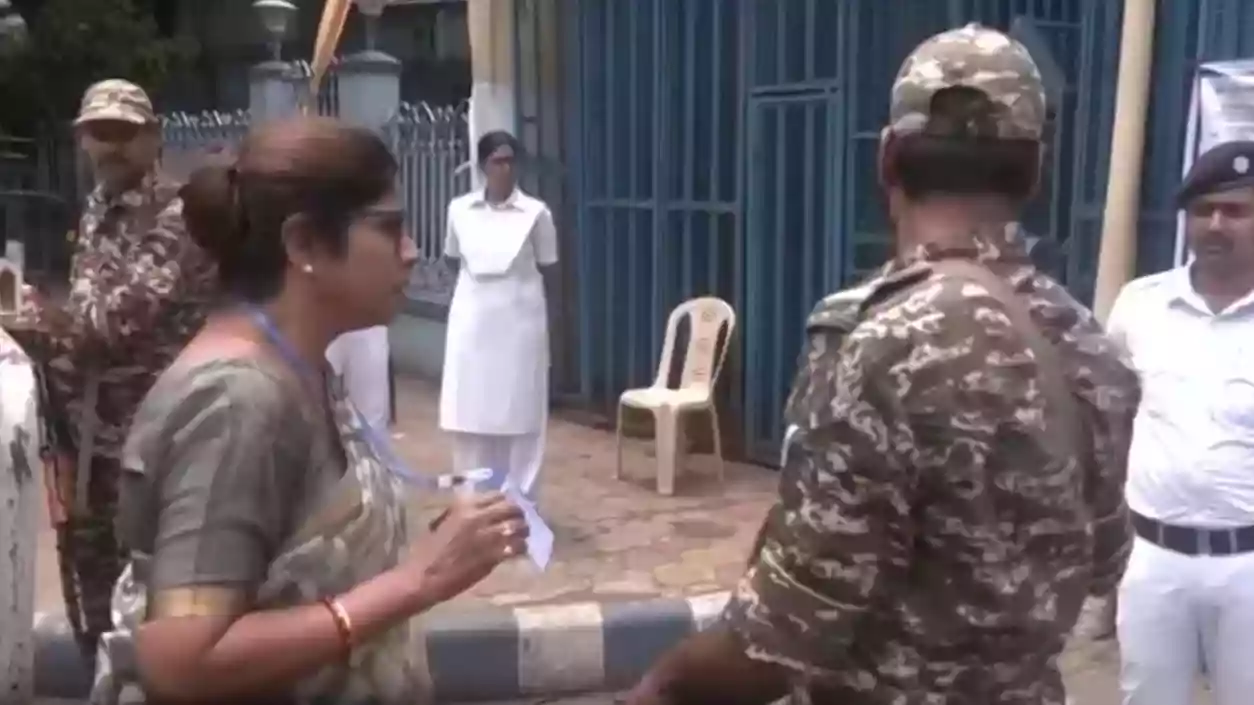 Fresh row at Khudiram centre as Shashi Panja stopped, TMC alleges “no CCTV” for EVMs
