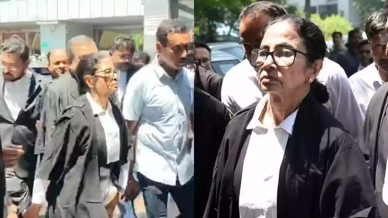Mamata Banerjee leaves Calcutta HC amid ‘Chor chor’ slogans; BJP reacts