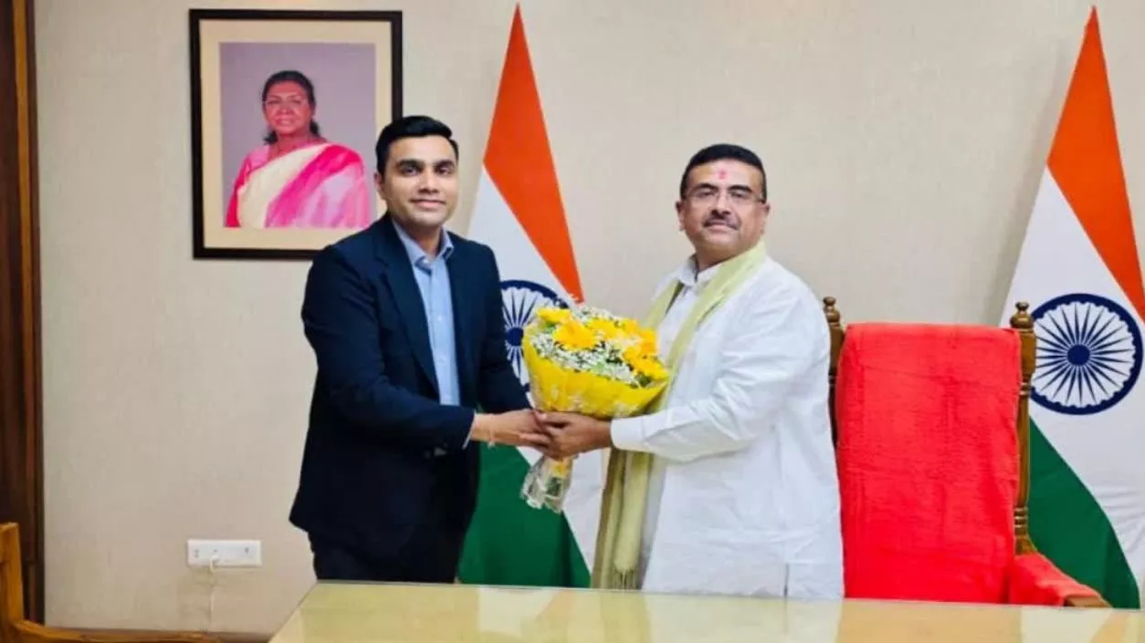 Adani Group back in Bengal? Karan Adani meets CM Suvendu at Nabanna