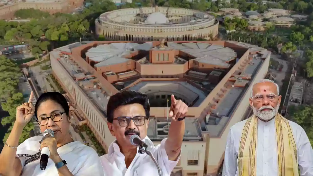 TMC split, DMK rift boost BJP’s hopes of passing Delimitation Bill