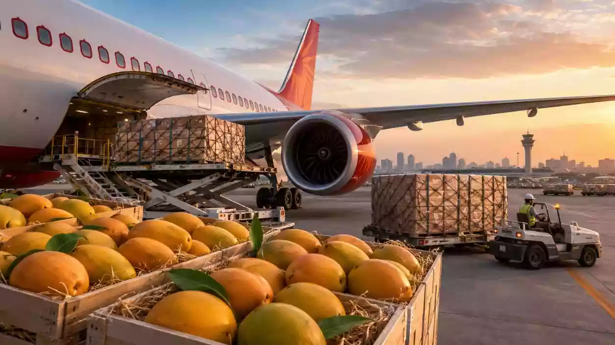 Air India transports over 1,000 tonnes of mangoes between March and May, with Mumbai leading exports