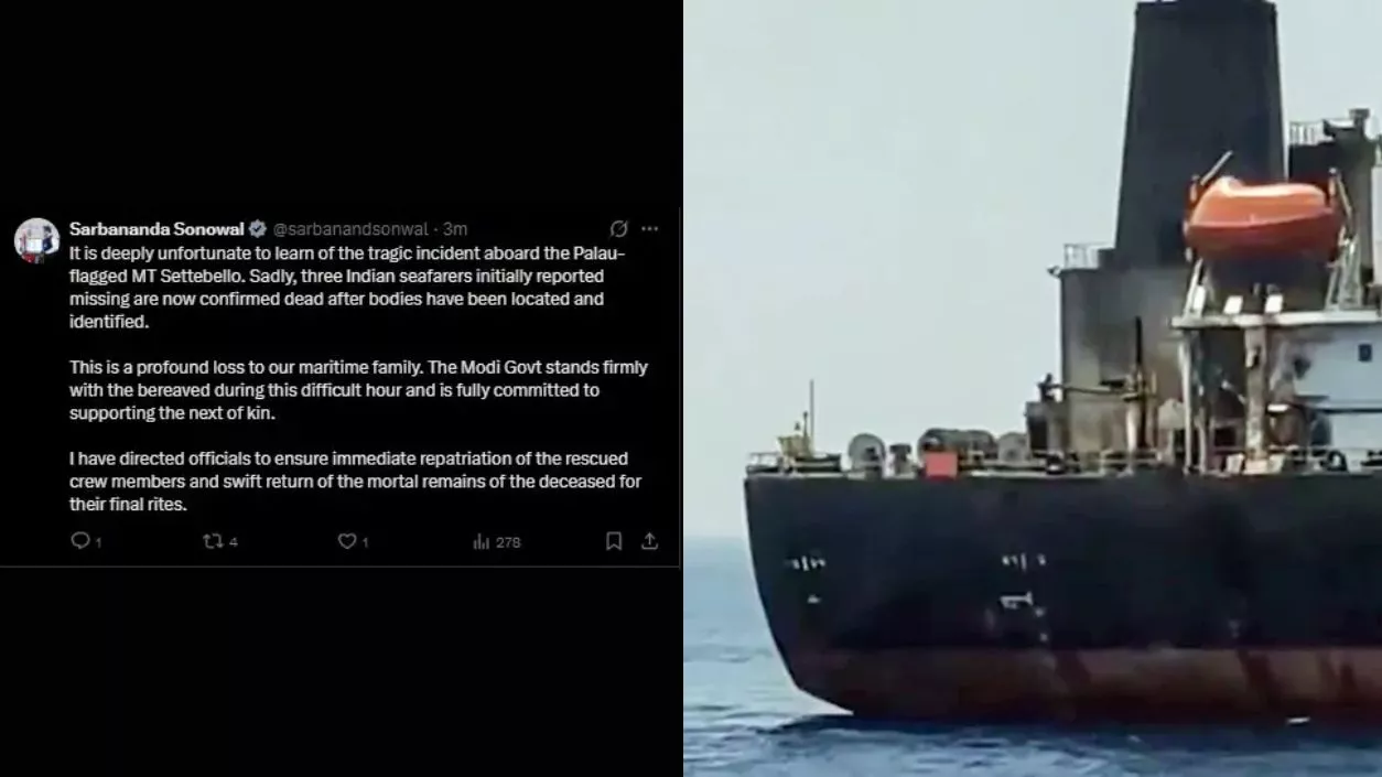 3 Indian crew members dead after US strike on tanker off Oman coast
