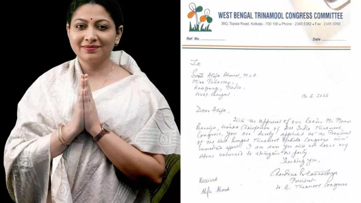Heavy price for joining rebel camp? Alifa Ahmed replaces Mala Roy as Women's Trinamool president