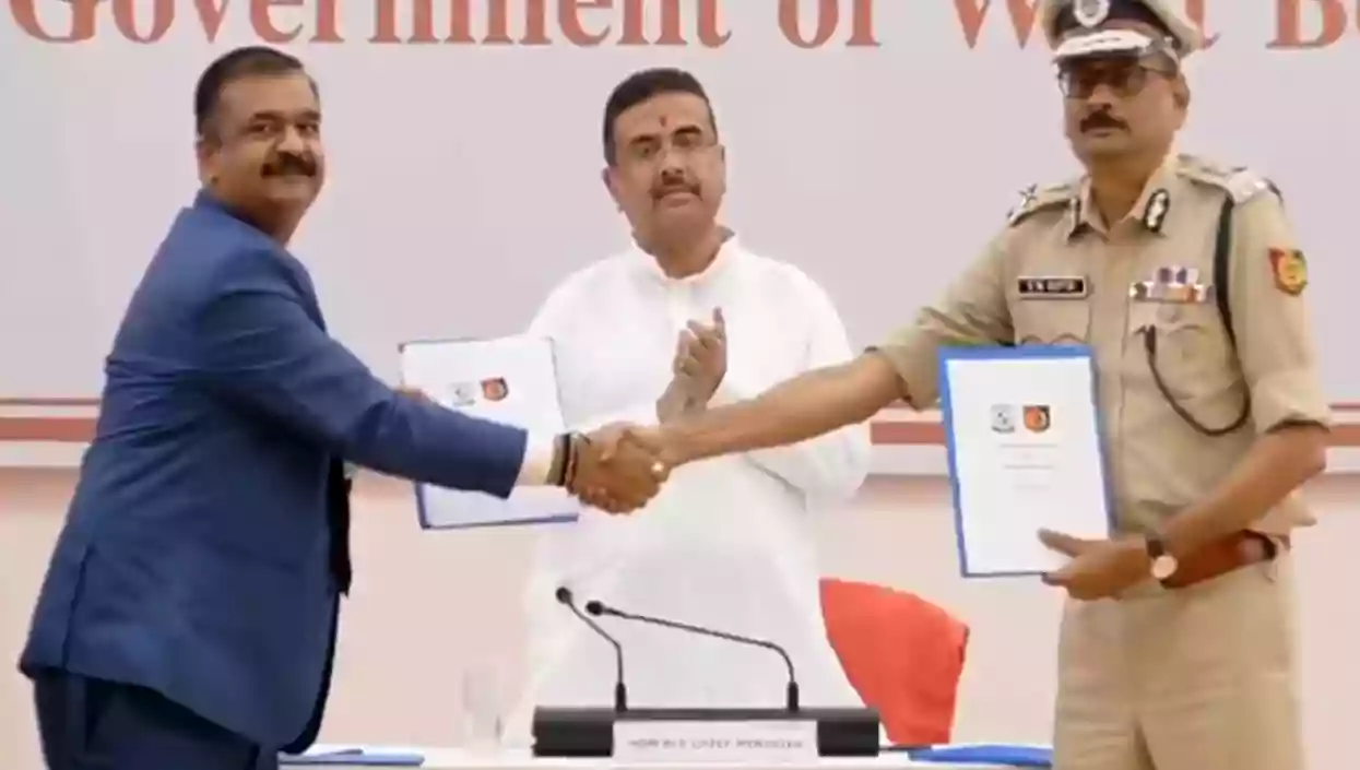 Suvendu government signs police training pact with Rashtriya Raksha University
