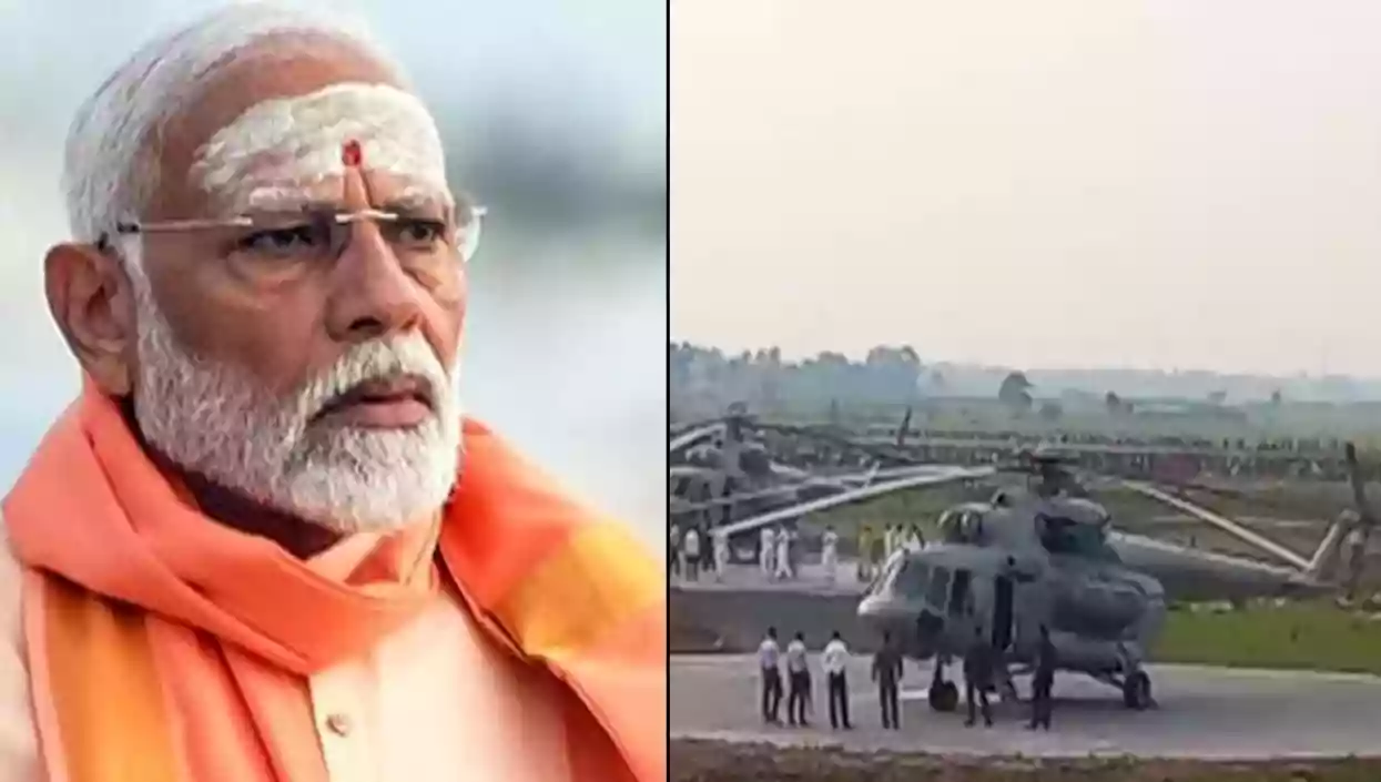 PM Modi welcomed by CM Suvendu Adhikari in Tarakeswar as celebrations for West Bengal Day begin