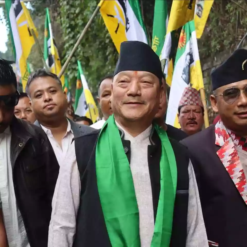 बिमल गुरुंग का मुख्यमंत्री शुभेंदु अधिकारी को पत्र