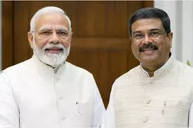 प्रधानमंत्री मोदी ने दी धर्मेंद्र प्रधान को जन्मदिन की दी शुभकामनाएं