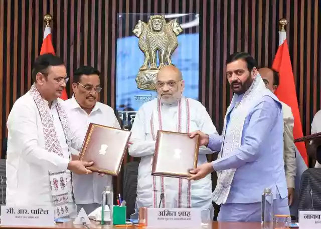 अमित शाह की उपस्थिति में हरियाणा-राजस्थान के बीच यमुना जल परियोजना पर समझौता