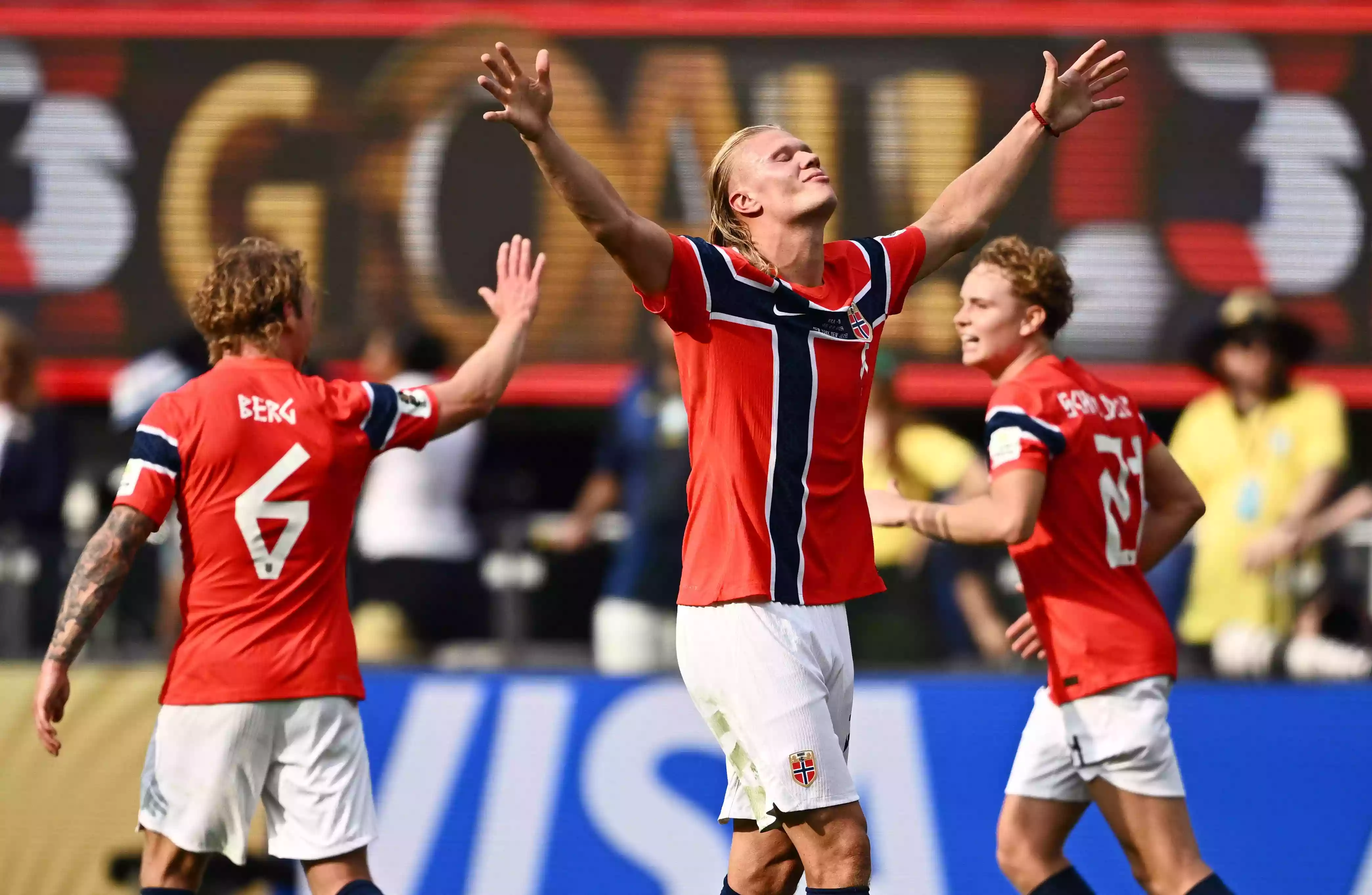 Haaland stuns Brazil 2-1, ends dream of 6th title with twin goals