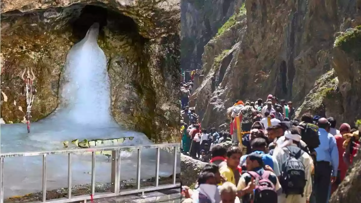 Amarnath shivling shrinks by 90% amid surge in pilgrimage