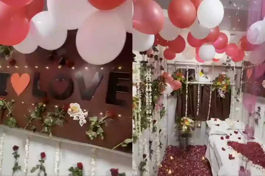 Railways suspend TTE for allowing 1st AC coupe to be turned into honeymoon suite | Watch viral video