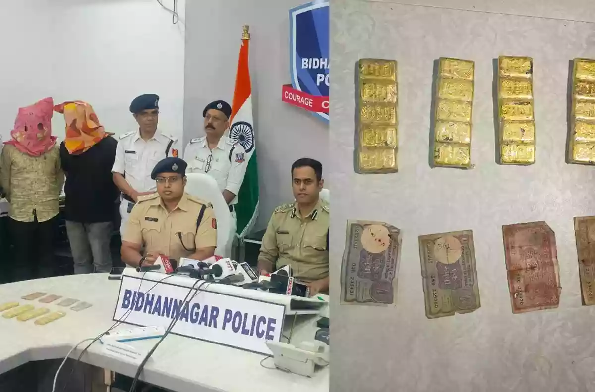 लेकटाउन में 6 करोड़ का सोना बरामद