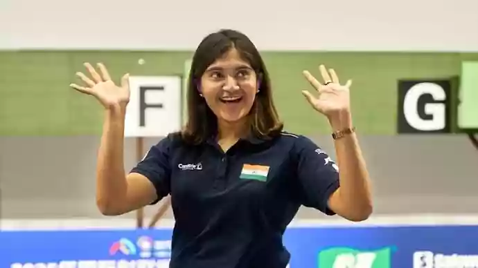India's Esha Singh beats Olympian Manu Bhaker to win ISSF World Cup in 25m pistol event