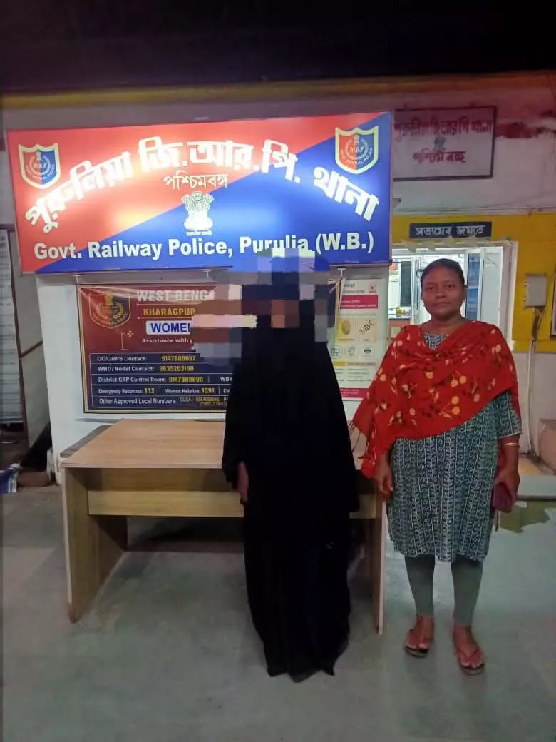 पुरुलिया रेलवे स्टेशन से नाबालिग बरामद