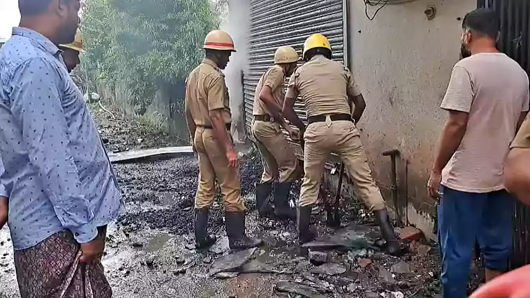 उत्तर 24 परगना में जब्त पटाखों के गोदाम में विस्फोट से दहशत, पुलिस की कार्यप्रणाली पर सवाल